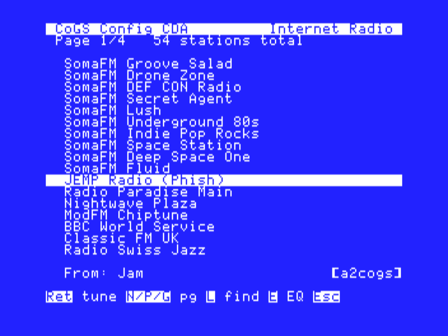 Internet radio