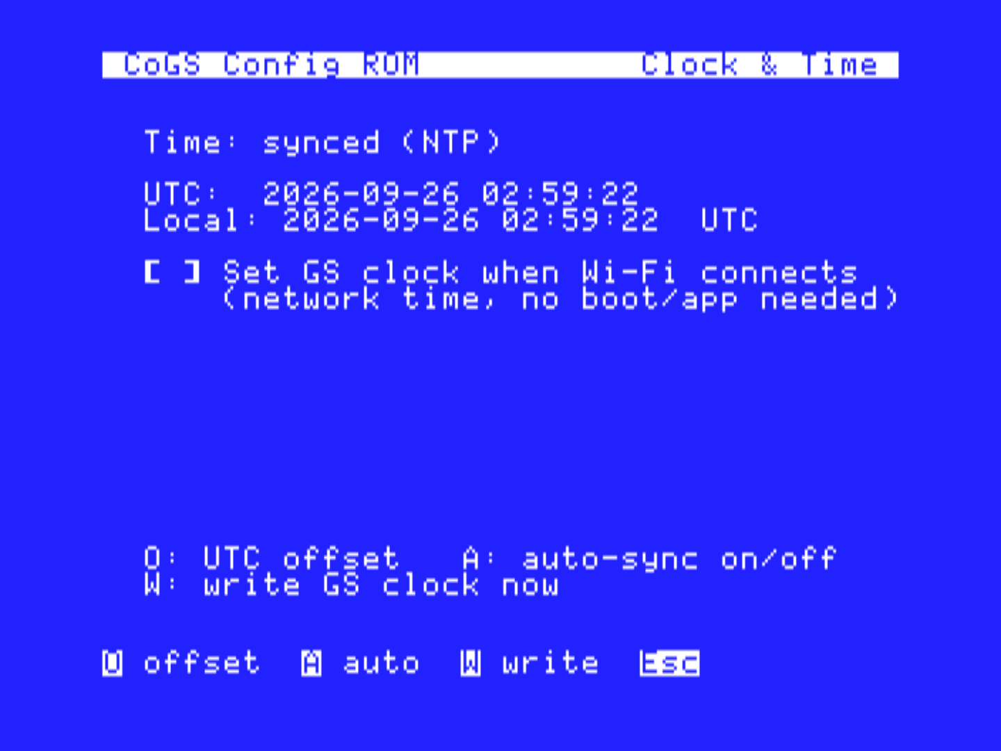 Clock and time